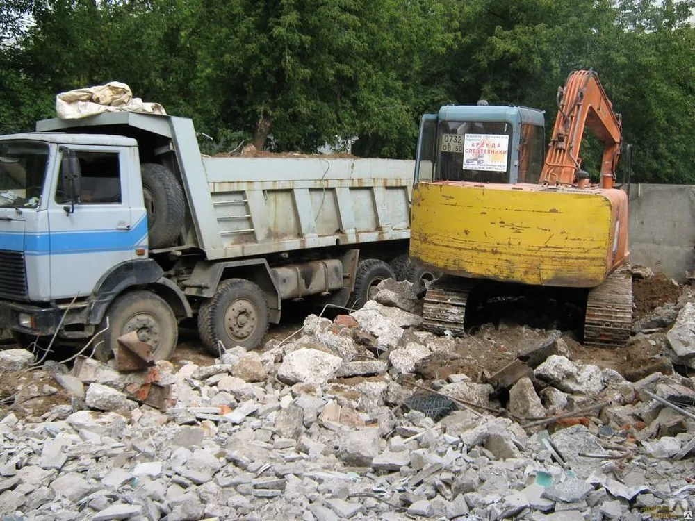Вывоз бетонного боя и утилизация в Белорецке в октябре